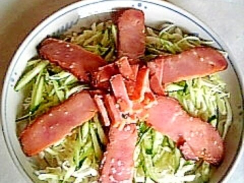 ☆焼き豚キャベツサラダ☆